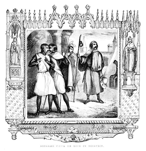 《狮心王的伪装》，中世纪欧洲历史与文学图片下载