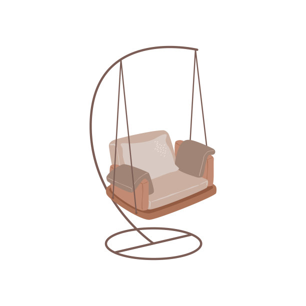 悬挂式沙发和扶手椅套装图片下载