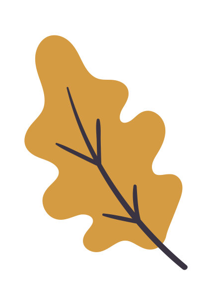 手绘树枝涂鸦元素平面图标图片下载