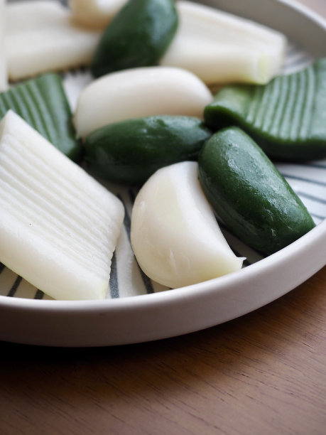 韩国食物松糕，年糕，秋食图片下载