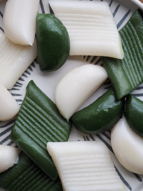 韩国食物松糕，年糕，秋食图片下载