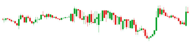 白底绿红日式烛台图表图片下载