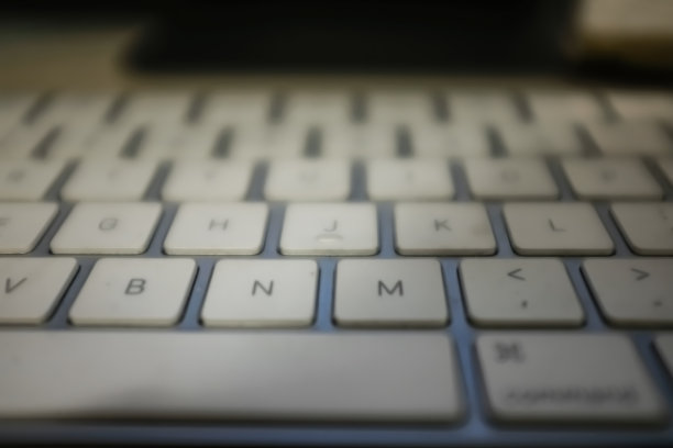 电脑键盘的特写。业务、技术和工作理念。图片下载