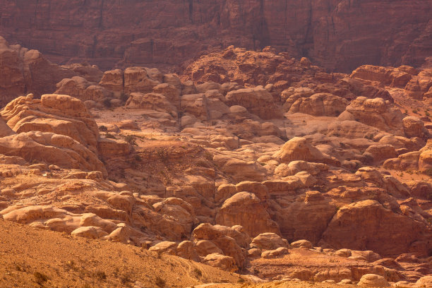 约旦佩特拉新石器时代遗址Beidha的自然图片下载