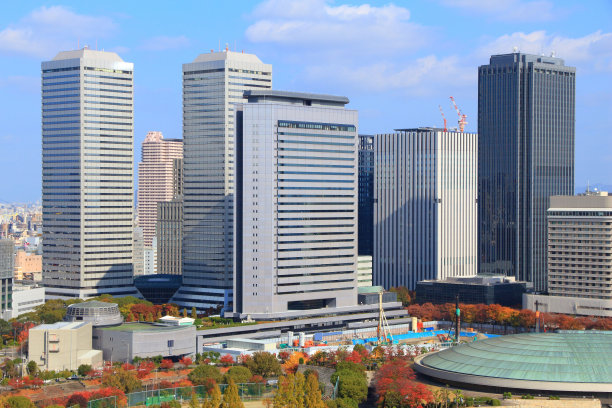 大阪市——盐见天际线图片下载