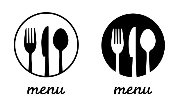 刀，叉和勺子图标餐具图标，图片下载