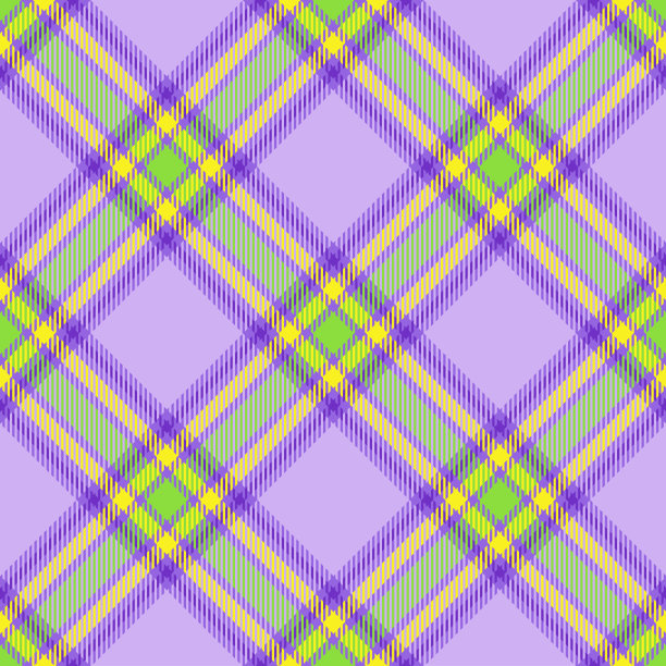 复古高饱和度颜色格纹浅紫色&绿色&黄色&紫色背景图片下载