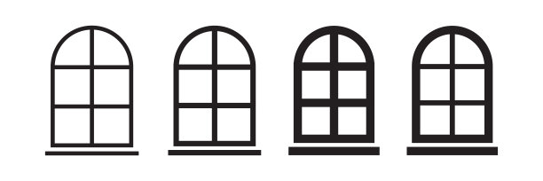 Windows矢量设计插图图片下载