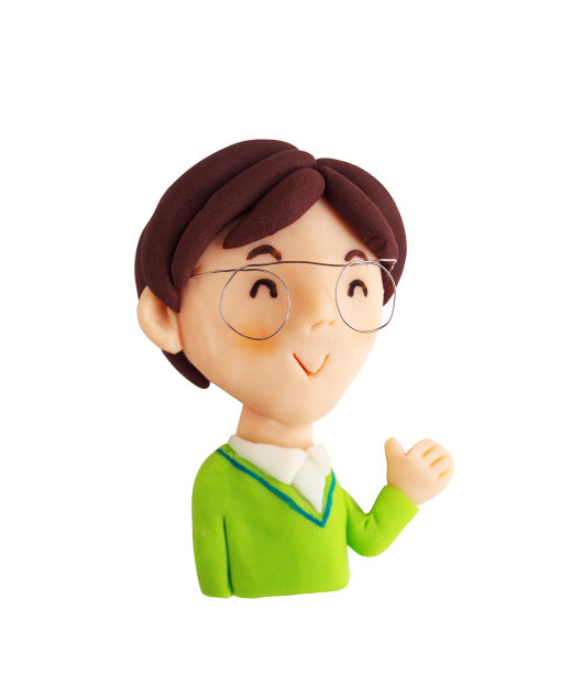 微笑男上半身(泥)图片下载