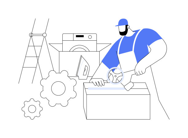 包装物品抽象概念矢量插图。图片下载