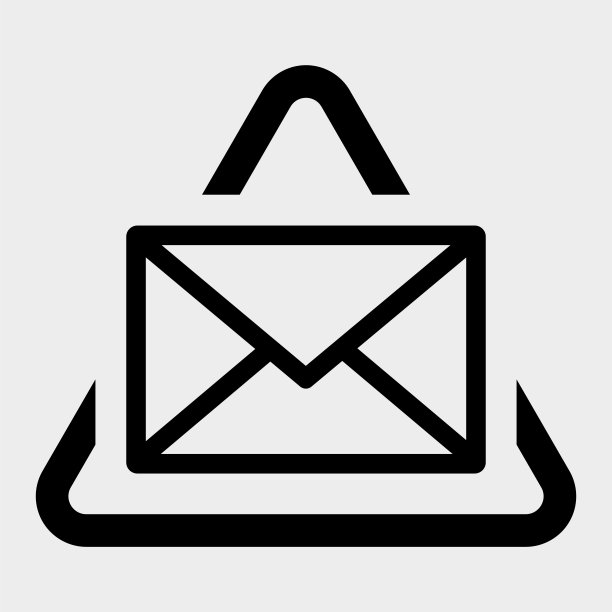 信件，邮件图标符号符号符号隔离在白色背景，矢量插图EPS.10图片下载