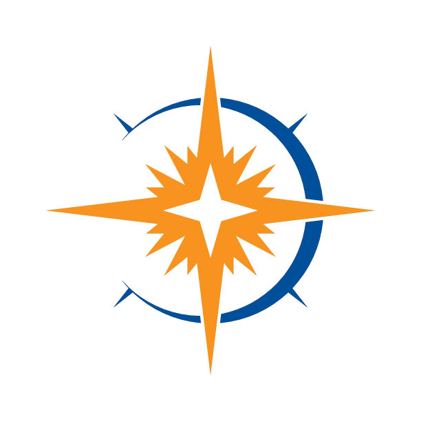 指南针Logo图标设计图片下载
