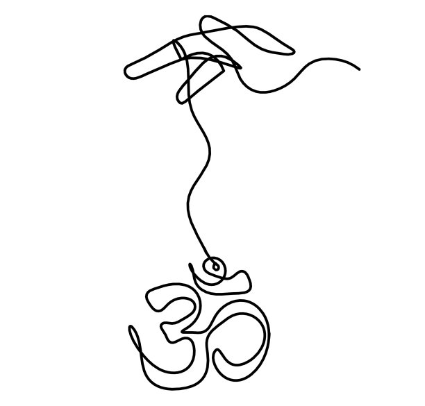 用手在白纸上画出OM的记号图片下载