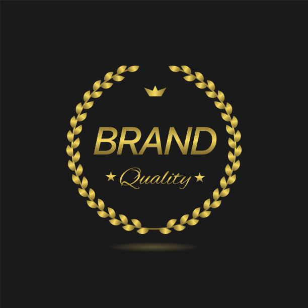 年度最佳品牌金桂冠标签图片下载