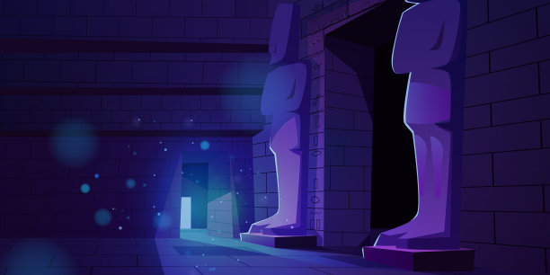 古埃及金字塔，法老墓在里面图片下载