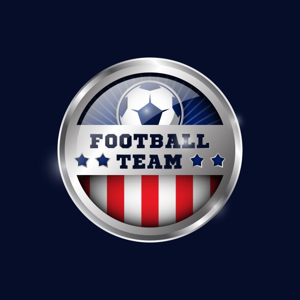足球金属奖牌设计模板图片下载