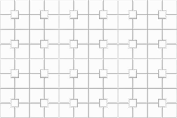 白色方形瓷砖背景。石材或陶瓷砖墙纹理。人行道马赛克布局。厨房后挡板。淋浴、卫生间或浴室地面装饰图片下载