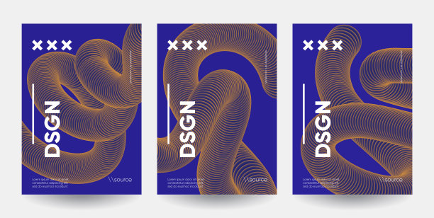 极简主义海报模板eps10图片下载