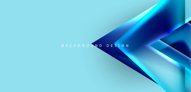 抽象烘焙与重叠三角形和图片下载