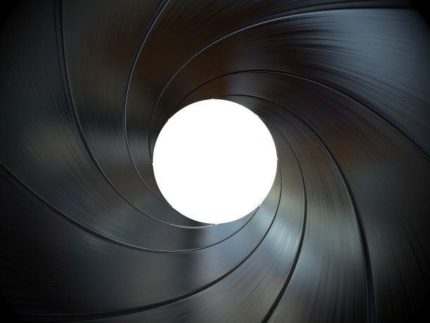 枪管内部视图3d渲染图片下载