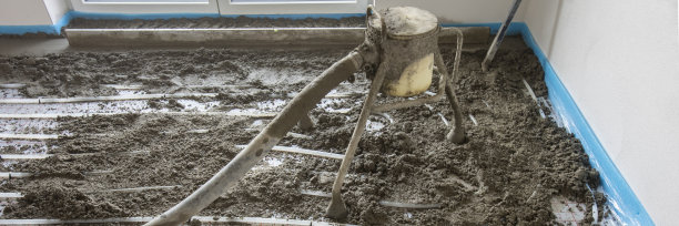 在新建房屋的施工中划线图片下载