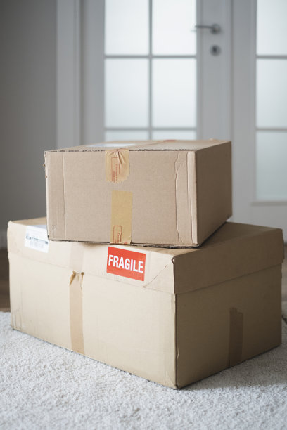 地板上有两个纸箱，室内形象图片下载