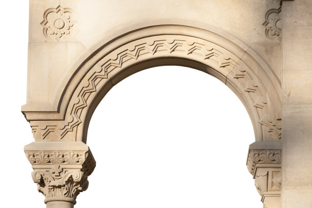复古拱门与建筑装饰图片下载