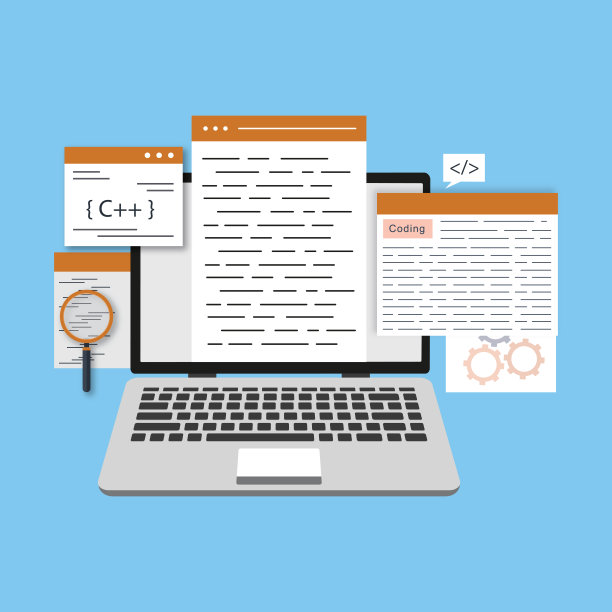 编程技能矢量图图片下载