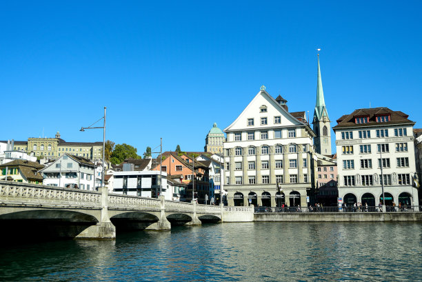 瑞士苏黎世的美丽风景图片下载