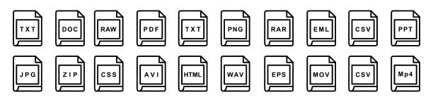 矢量图标的集合图片下载