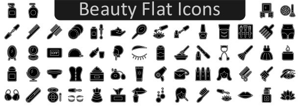 美平图标集。Web图标集。网站集合图标矢量图片下载