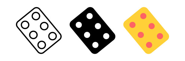 药丸很流行。简单的图形设计，标志，网站，社交媒体，UI，移动应用程序，EPS10图片下载