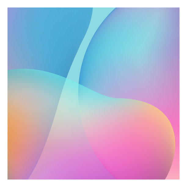 渐变柔和的颜色方形背景。现代屏幕背景设计。图片下载