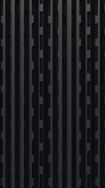 黑色设计用于网站，海报，品牌标识，演示模板。灰色线条曲线设计在抽象的黑色背景。黑色水平模板或横幅，商业背景。三维演示图片下载