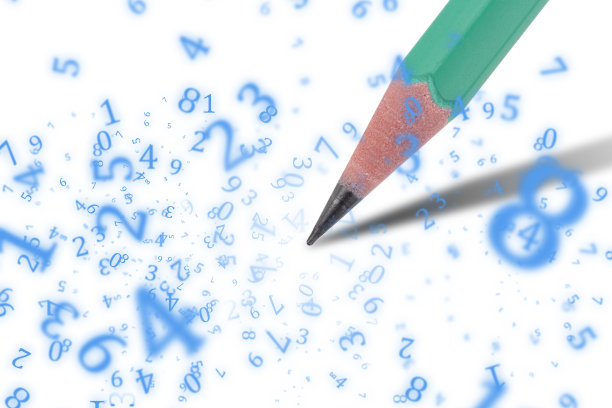 命理学，用铅笔写数字图片下载