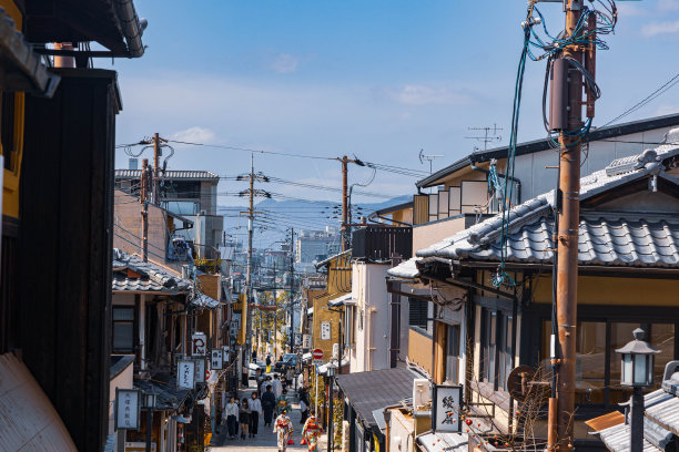 九中，东山，京都。京都最受欢迎的旅游景点之一。图片下载