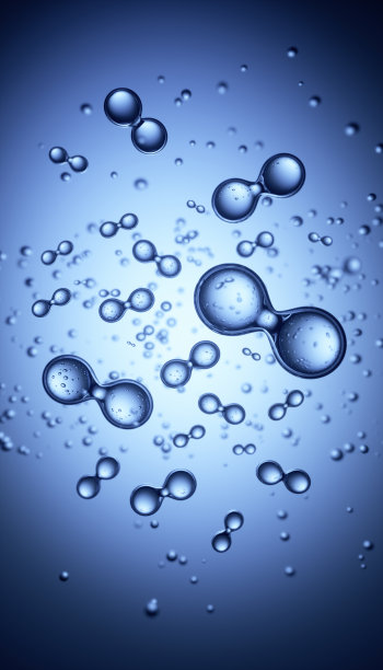 氢分子3D图片下载