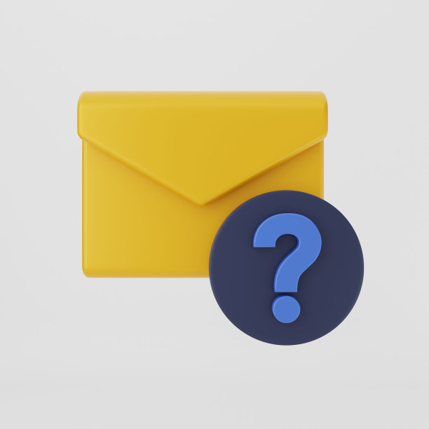 在灰色背景上的电子邮件图标的说明图片下载