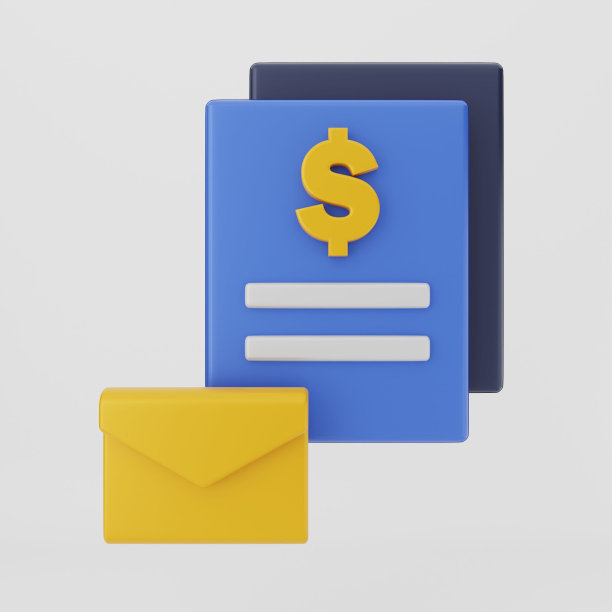 在灰色背景上的电子邮件图标的说明图片下载