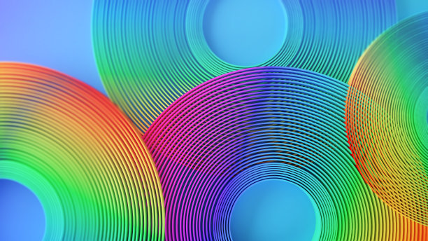 抽象背景线波浪运动，波浪线流动，抽象背景，三维渲染图片下载