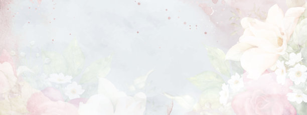 光抽象艺术水彩花为背景图片下载