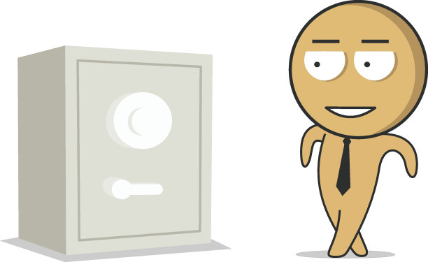 有保险箱的有钱人图片下载