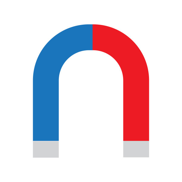 磁棒的矢量插图图片下载