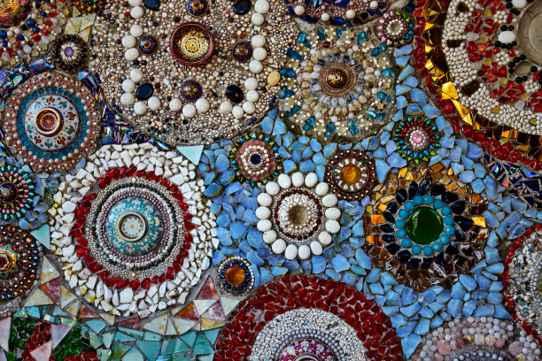 瓦墙的变化颜色的神器图片下载