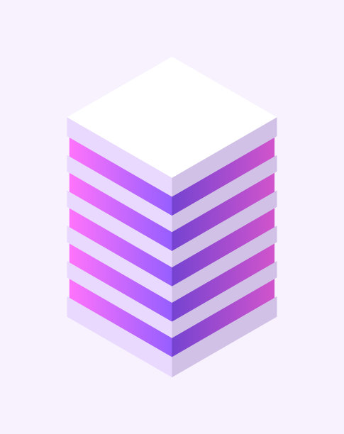 等距构建。城市对象。3d风格的房子。矢量插图概念图片下载