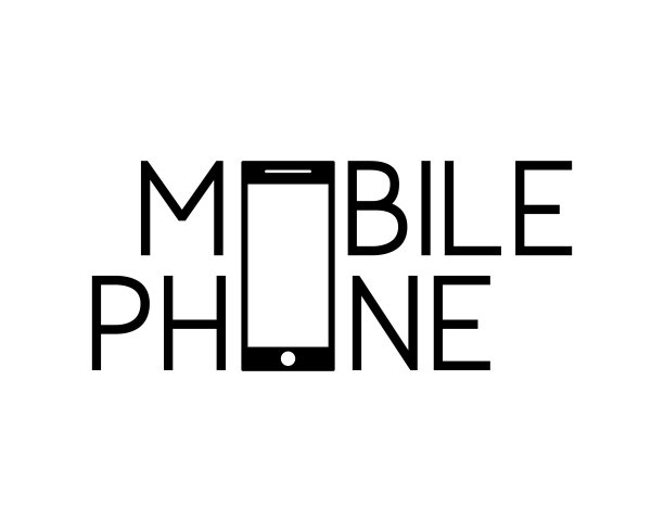 手机书法与手机图标图片下载