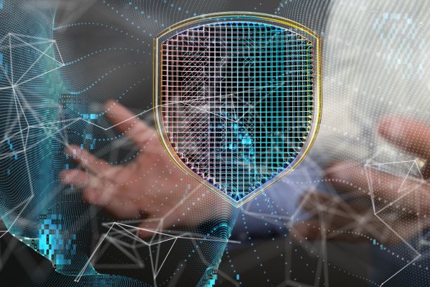 信息技术用防火墙保护的背景是人手图片下载