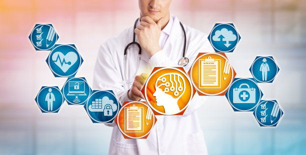 心脏病专家使用人工智能管理患者记录图片下载