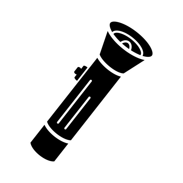 手电筒图标设计，平板风格新潮合集图片下载