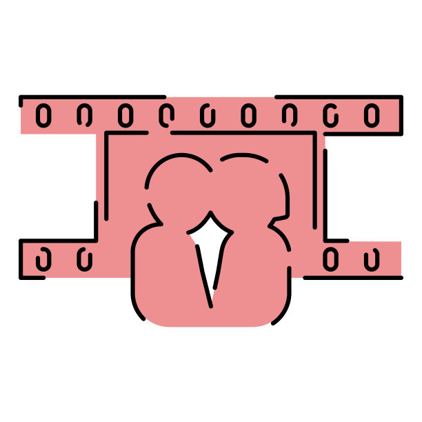 概述图标爱情主题，浪漫，2月14日，情人节。设计元素，白色背景。红色或粉色。可爱的卡通风格图片下载